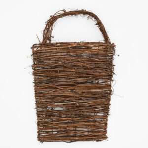 16″ Natural Twig 3 Dimensional Wall Basket