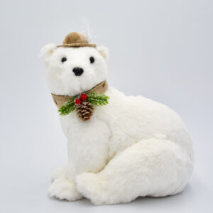 9.5″ Christmas Polar Bear